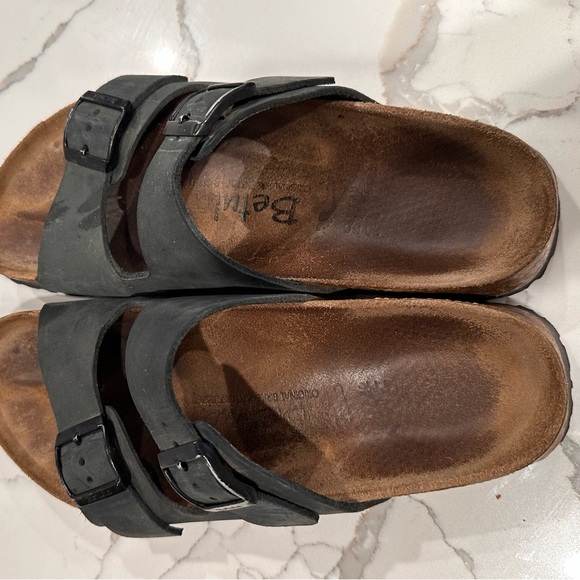 Birkenstock Betula Navy Sandals Women’s 7 Men’s 5 - Picture 6 of 7